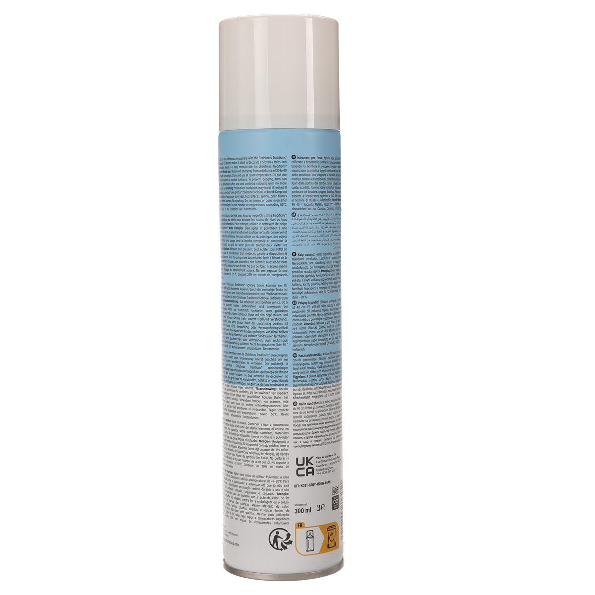 Bombe de fausse neige 300mL