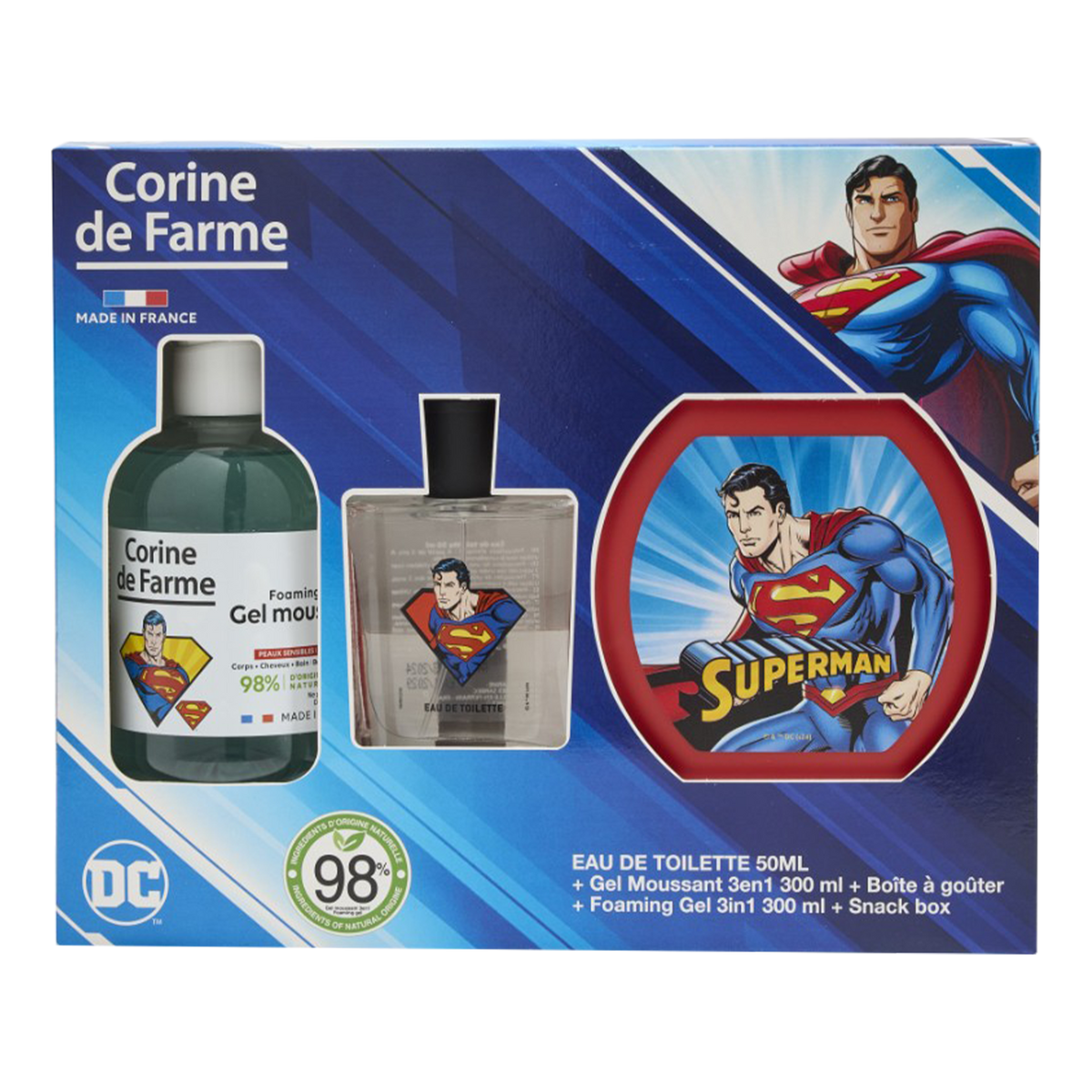Coffret 3 pièces - Superman