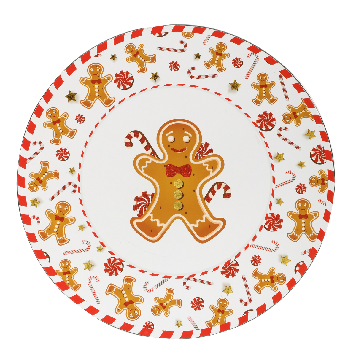 Assiette de presentation pain d’epice PP – Atmosphera – 33 cm