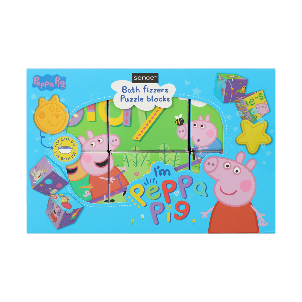 Coffret 6 bombes de bain Peppa Pig
