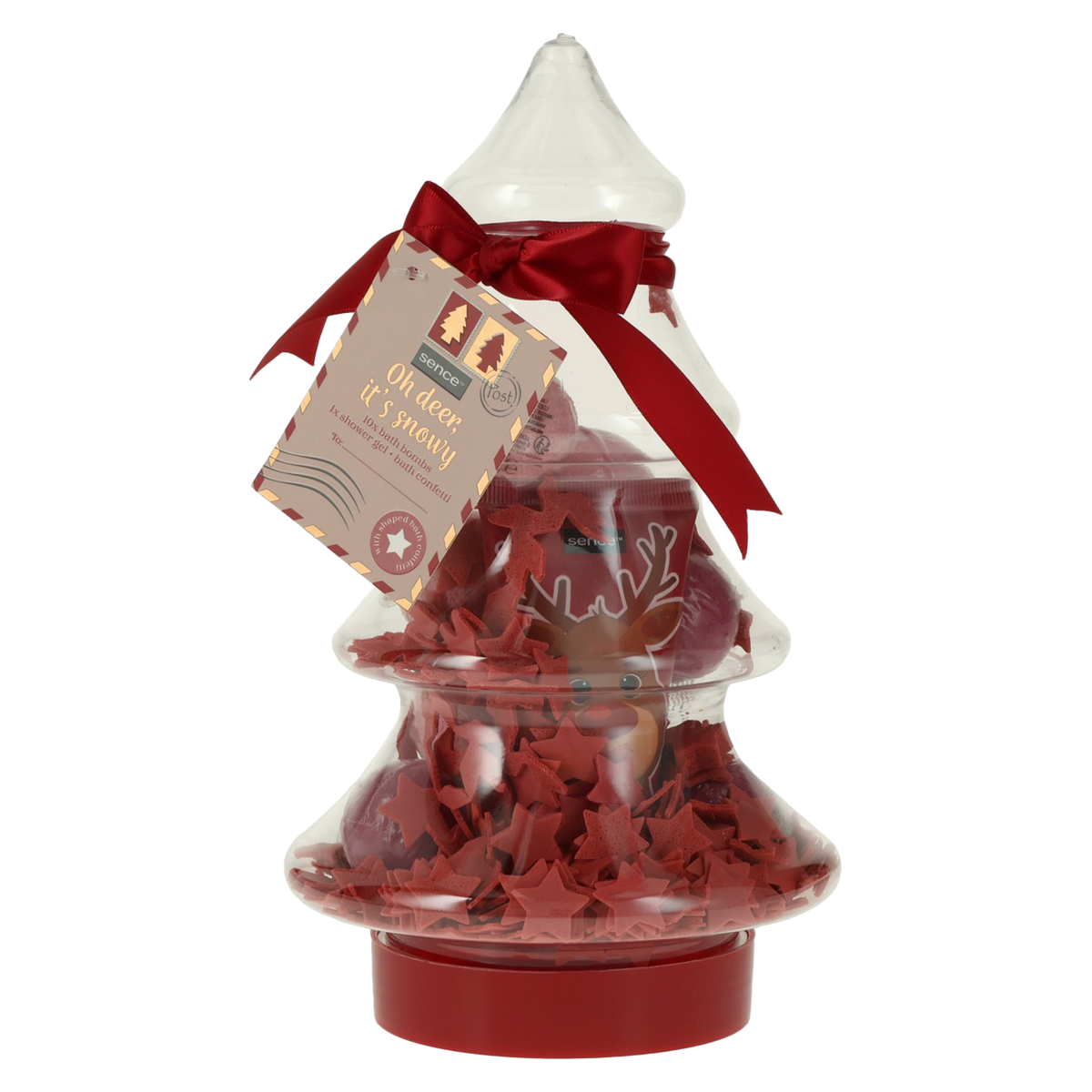 Coffret de 3 Bombes de bains Sapin The Christmas List