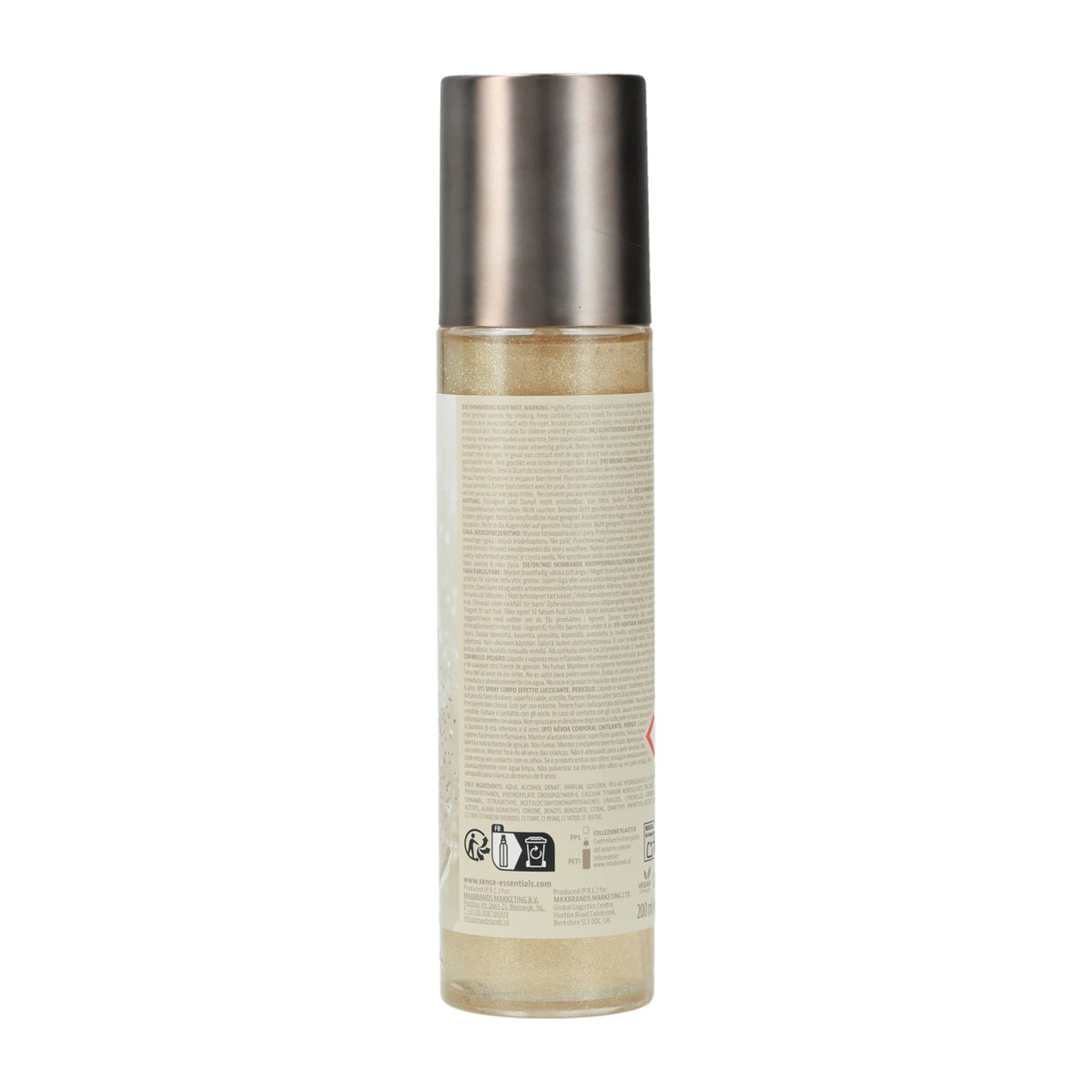 Brume pour le corps pailletée Champagne Night Luxe