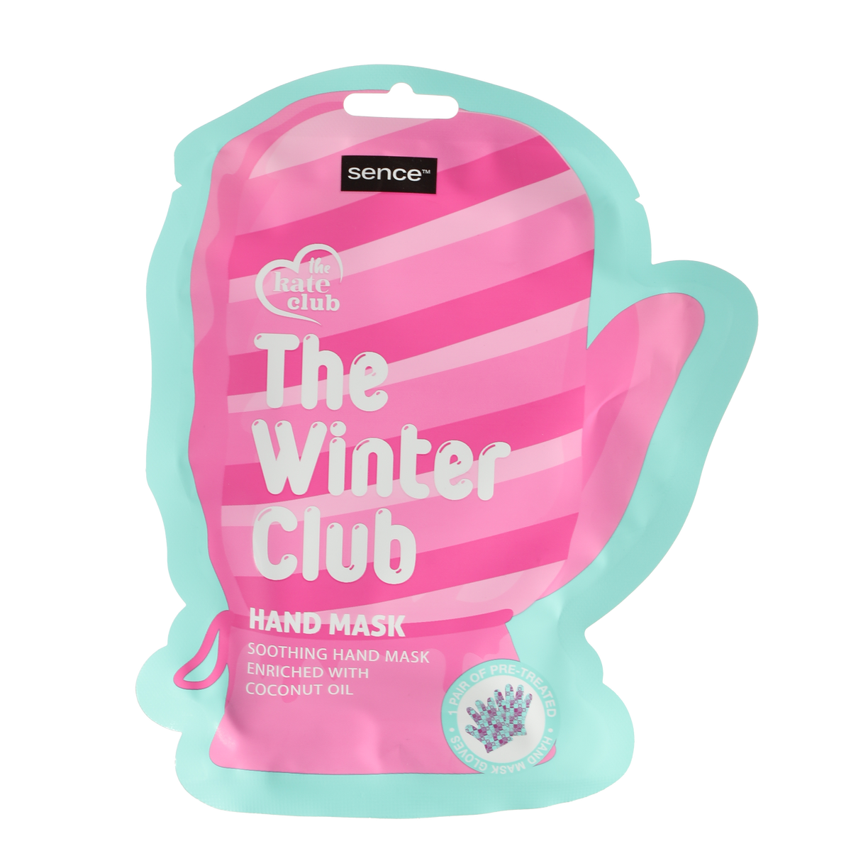 Masque pour les mains en tissu The Winter Club