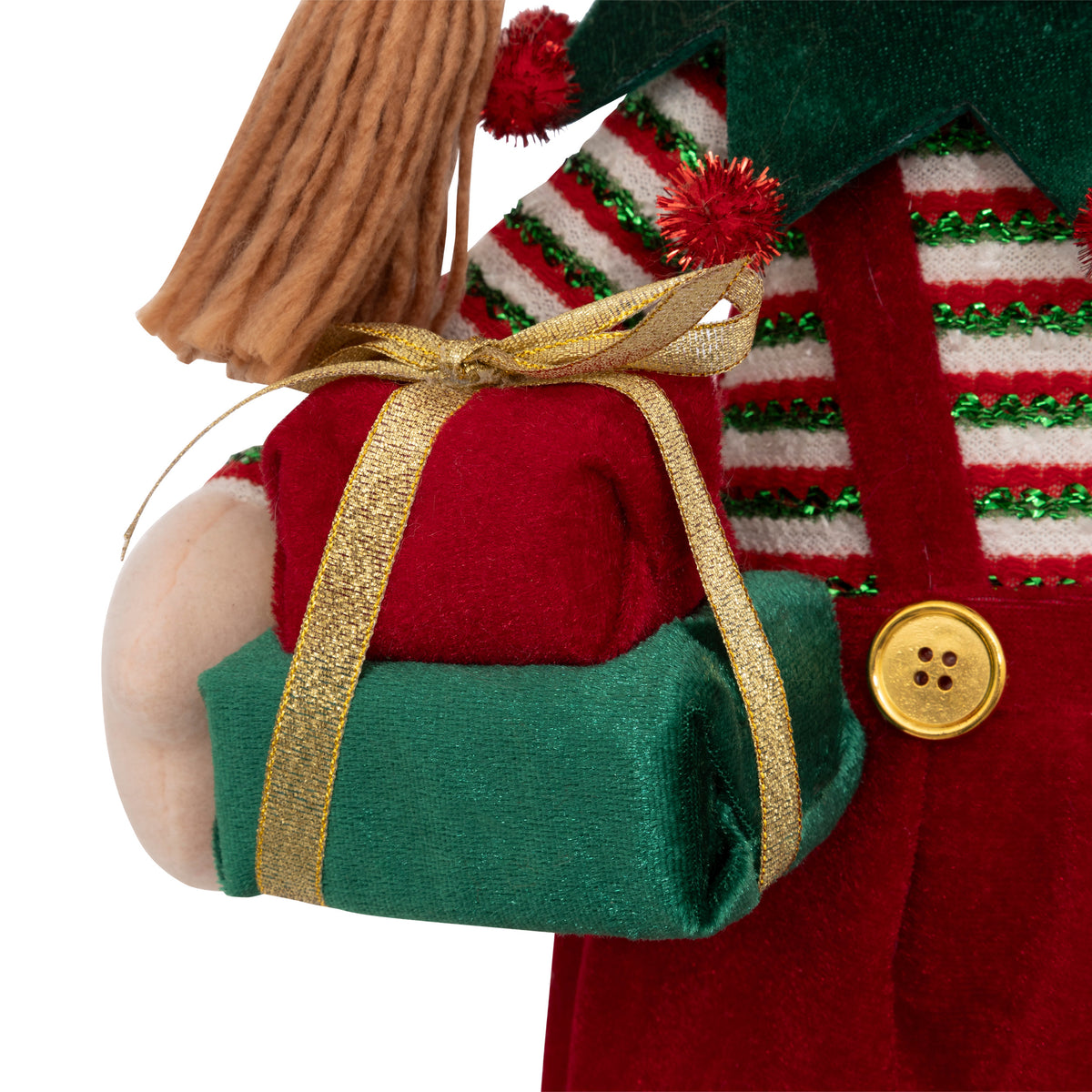 Lutin filou télescopique de Noël Atmosphera – H. 95 cm, 2 modèles assortis