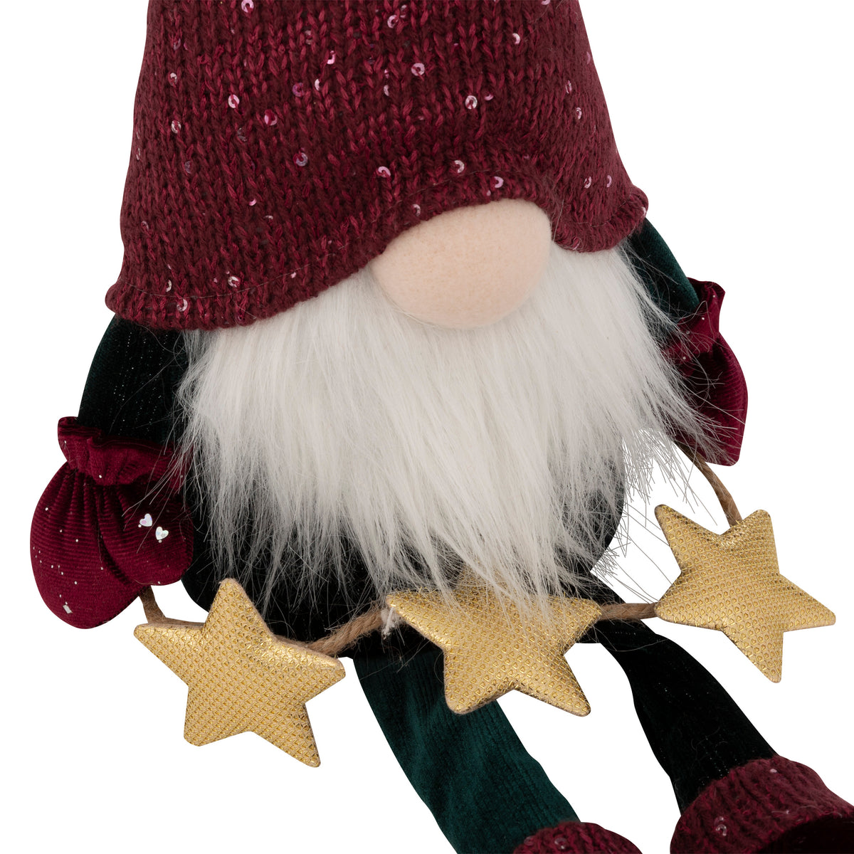 Gnome de Noël 50 cm - Rouge