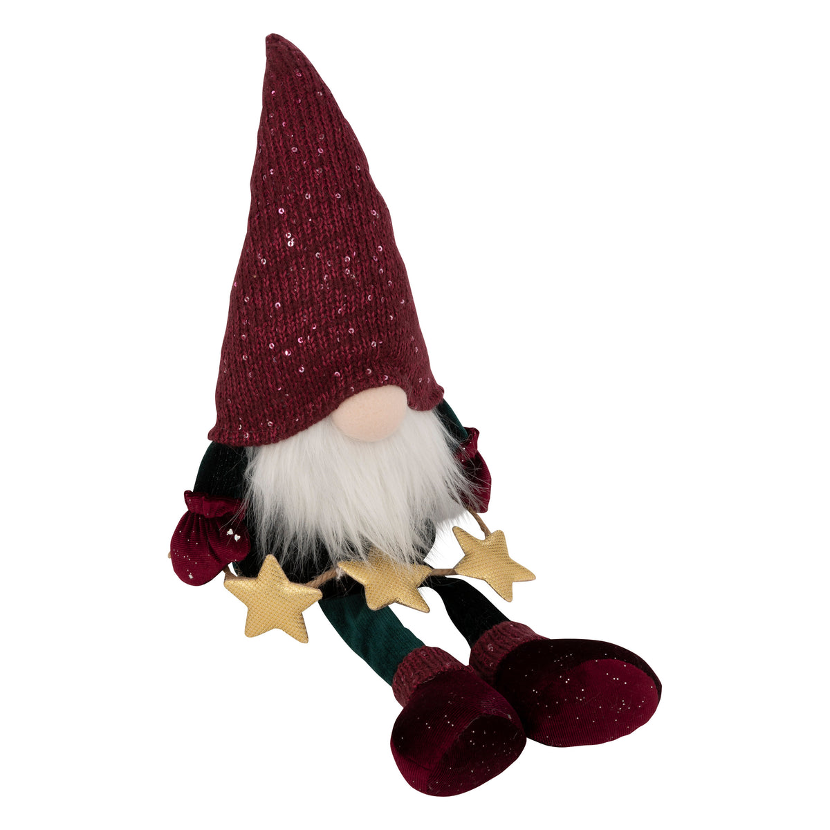 Gnome de Noël 50 cm - Rouge