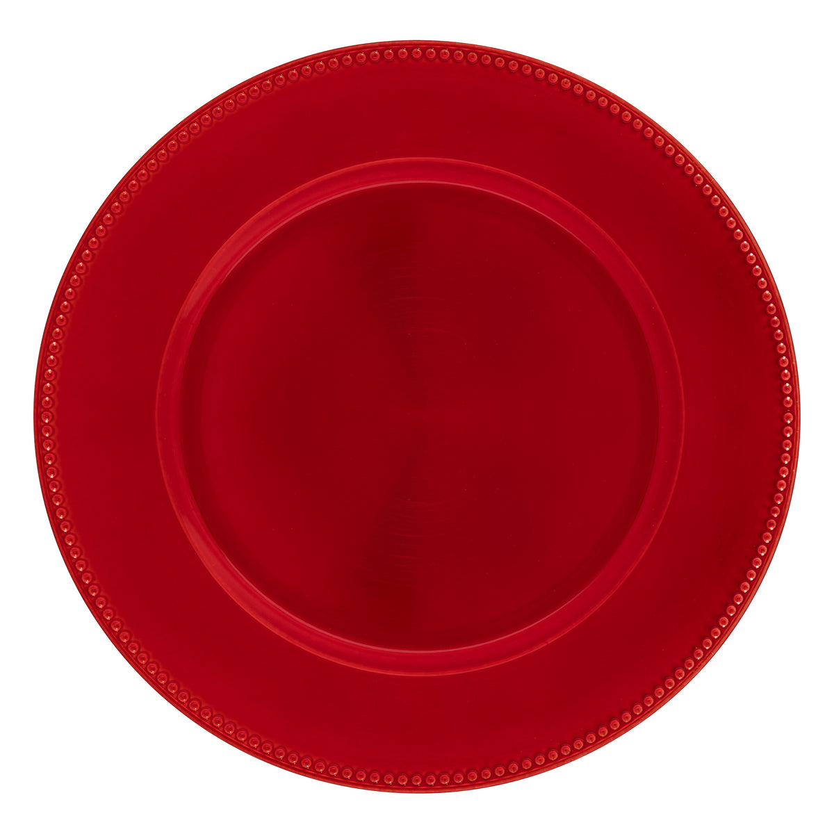 Assiette presentation billes rouge – Atmosphera – 33 cm
