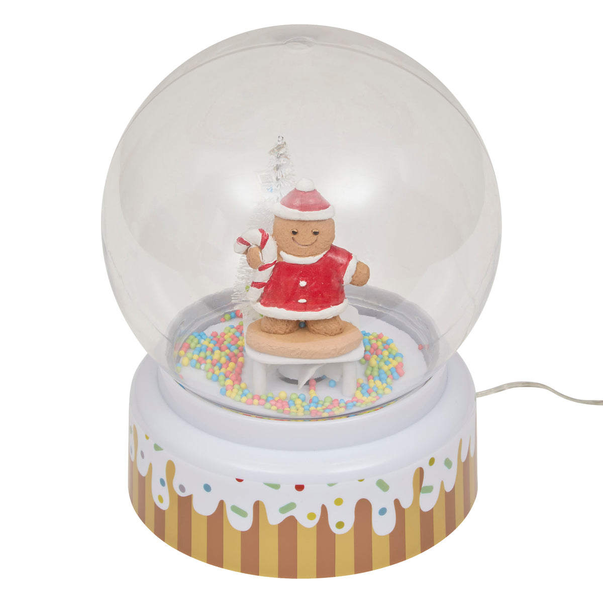 Boule de Neige Pain d'Epice Musicale 18 cm