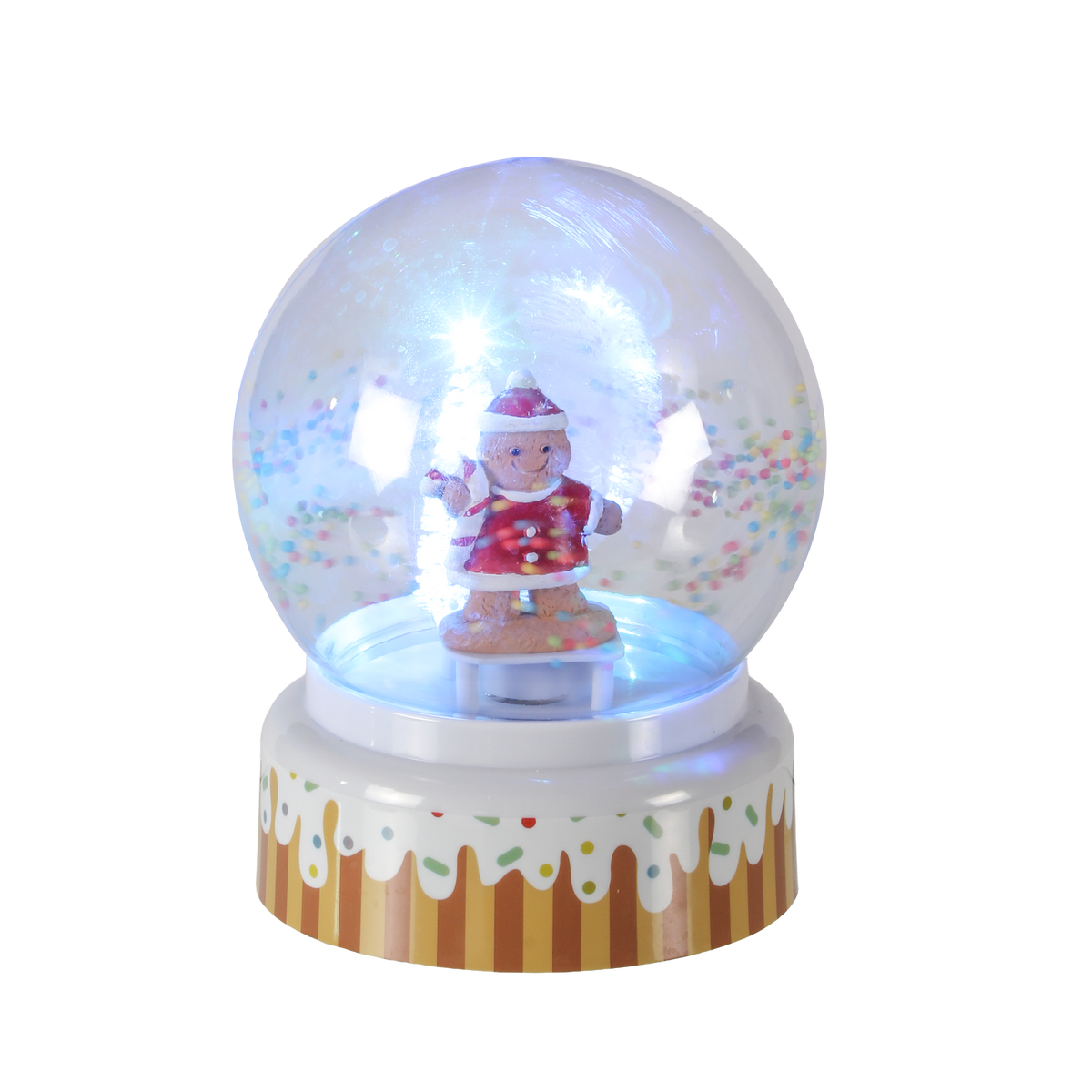 Boule de Neige Pain d'Epice Musicale 18 cm