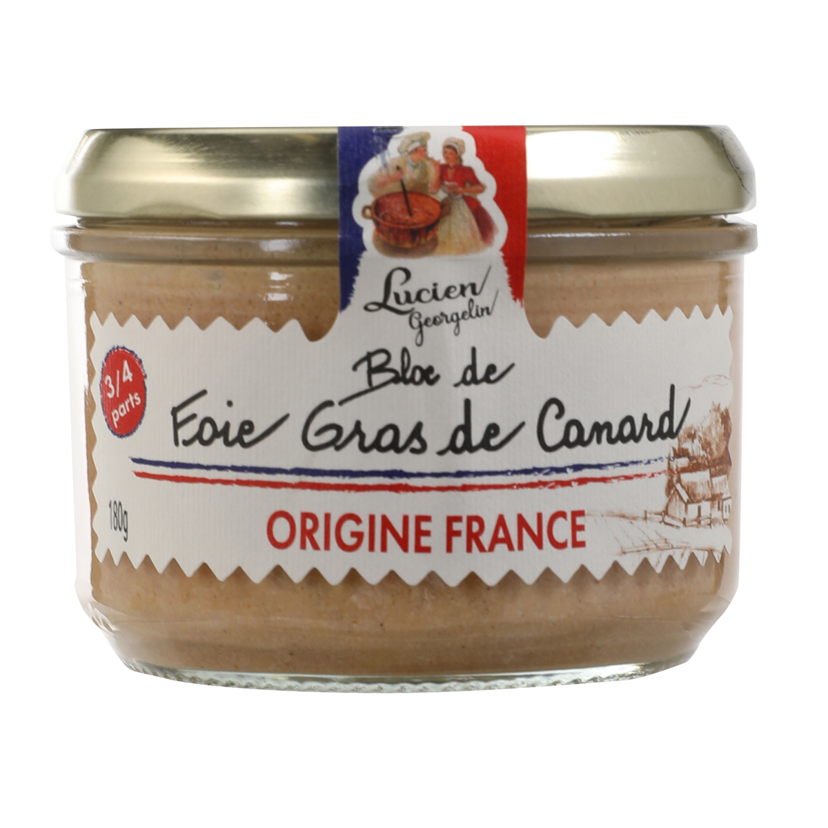 Bloc de foie gras de canard
