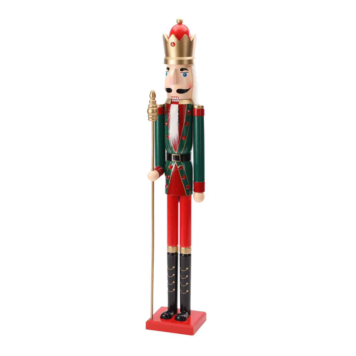 Casse-noisette Soldat XXL en bois 65x36x32 cm
