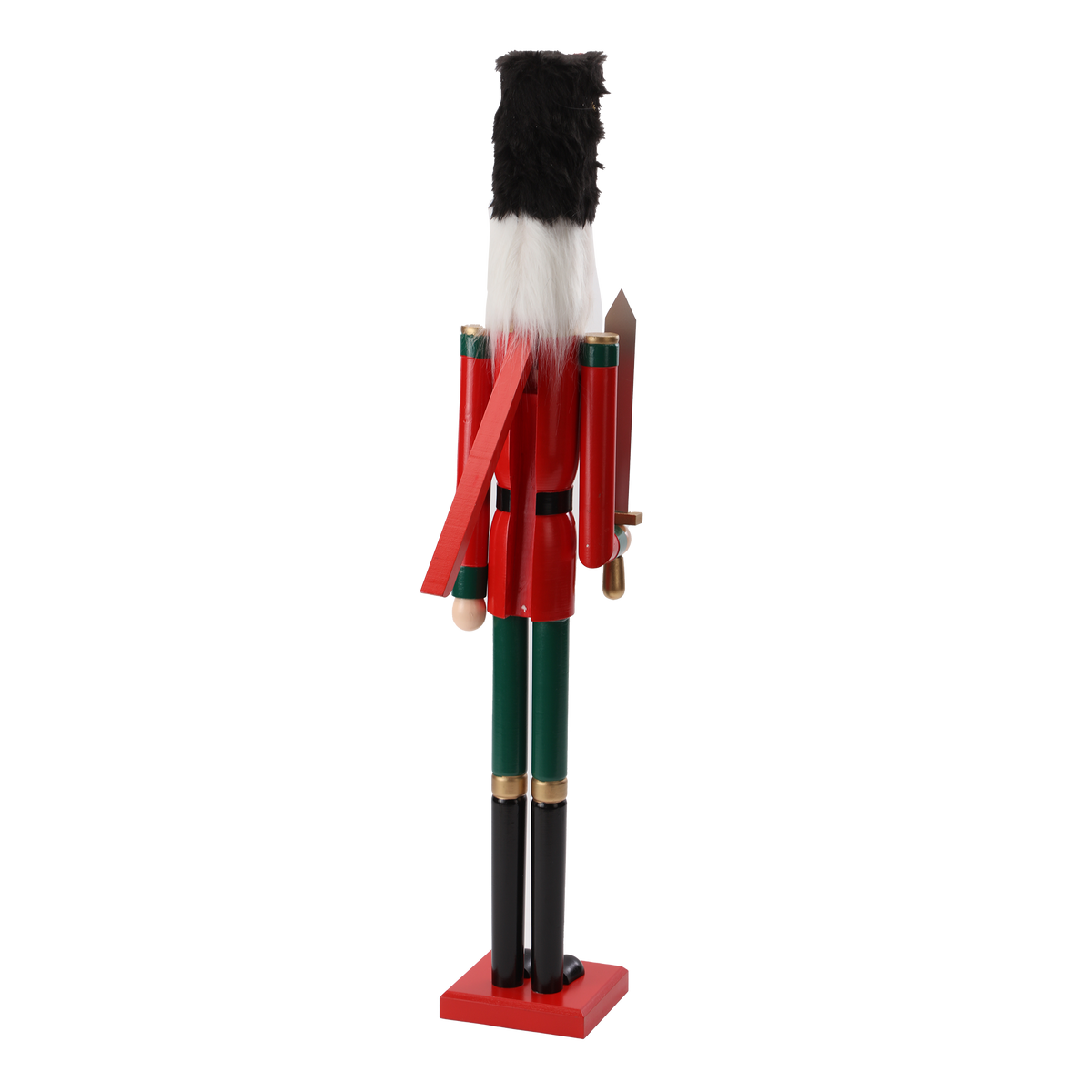 Casse-noisette Soldat XXL en bois 65x36x32 cm