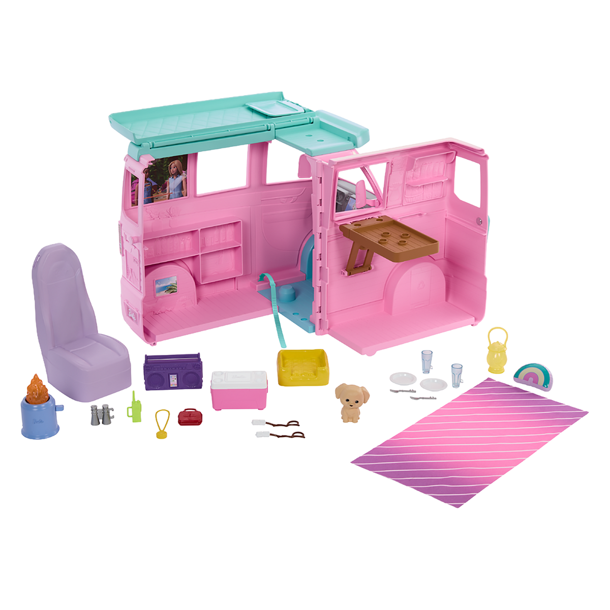 Camping-car Barbie LP Mattel