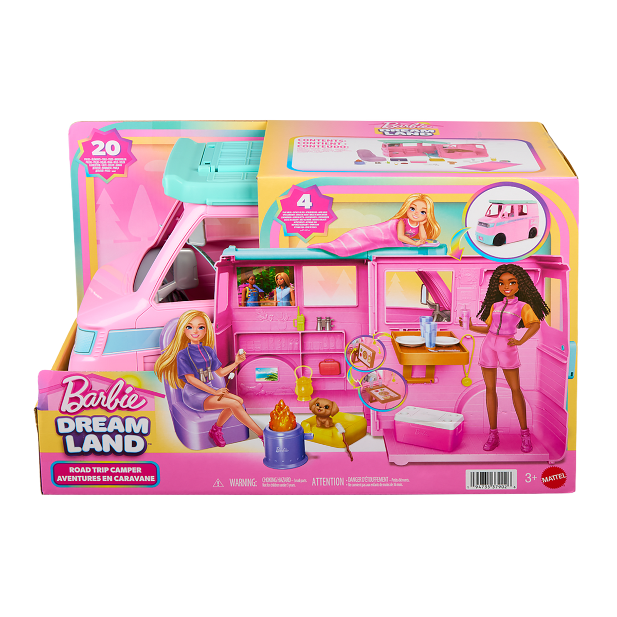 Camping-car Barbie LP Mattel