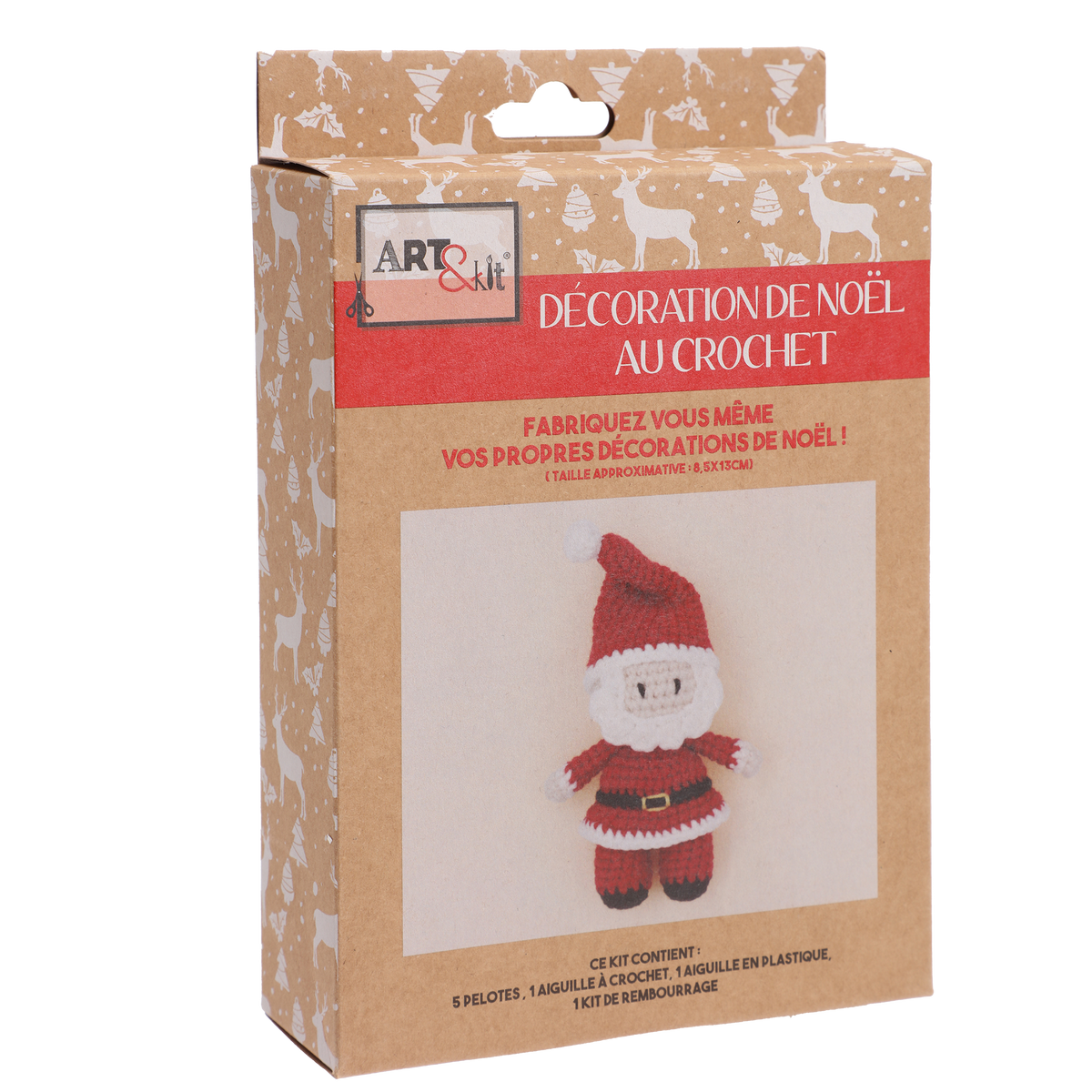 Kit crochet Noel  - Rouge
