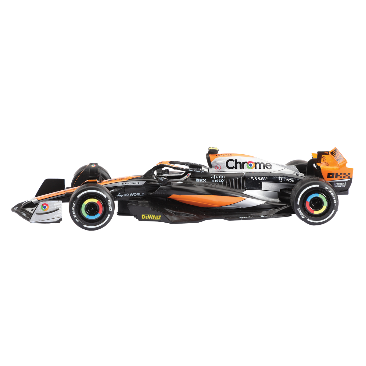 Voiture miniature Formule 1 en métal Mojy – 1/24, modèles assortis
