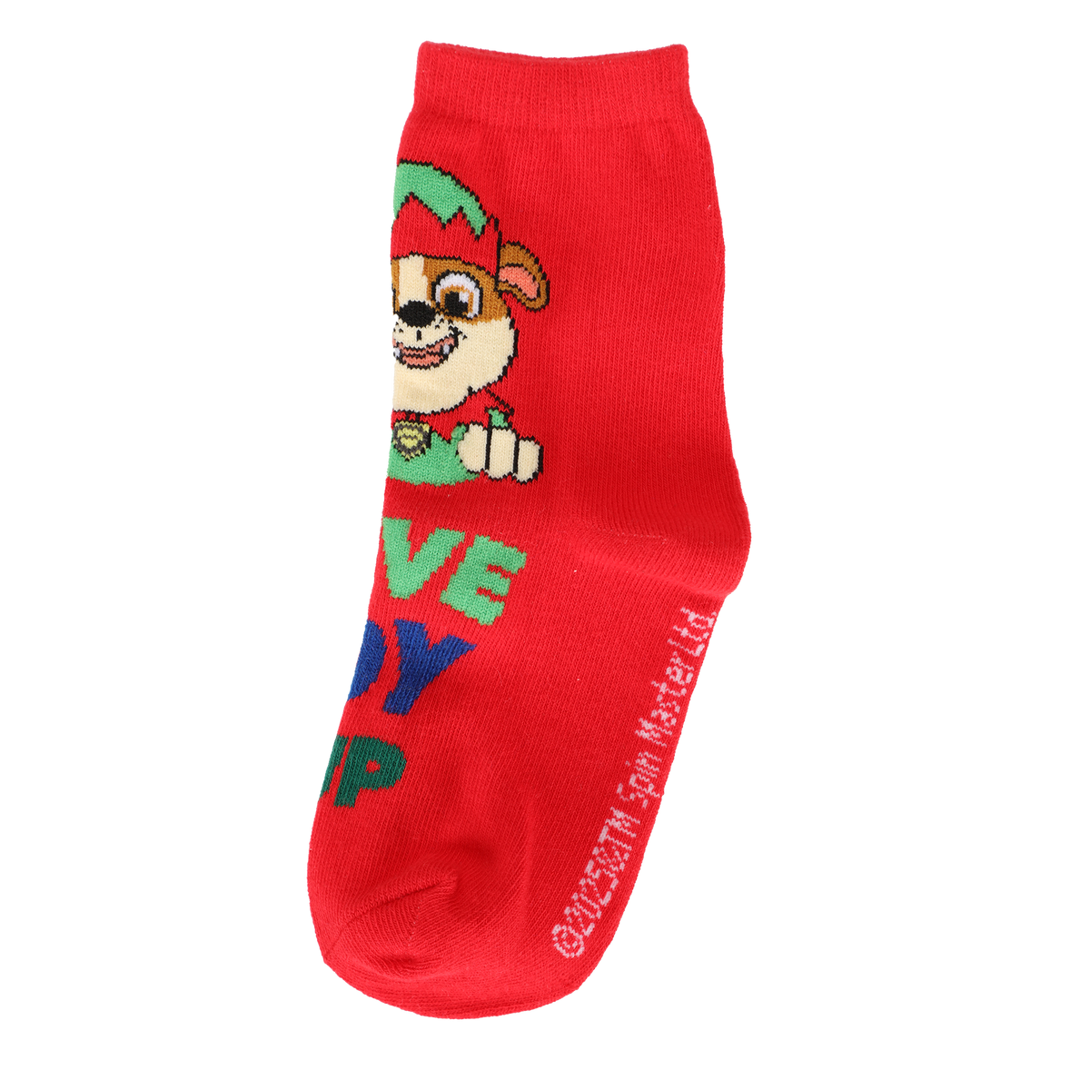 7 paires de chaussettes de Noël licence - Vert