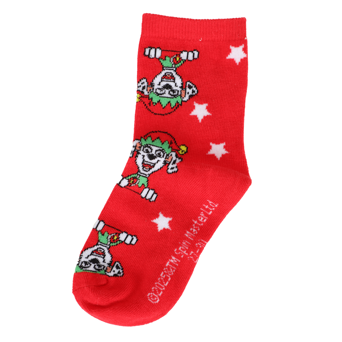 7 paires de chaussettes de Noël licence - Vert