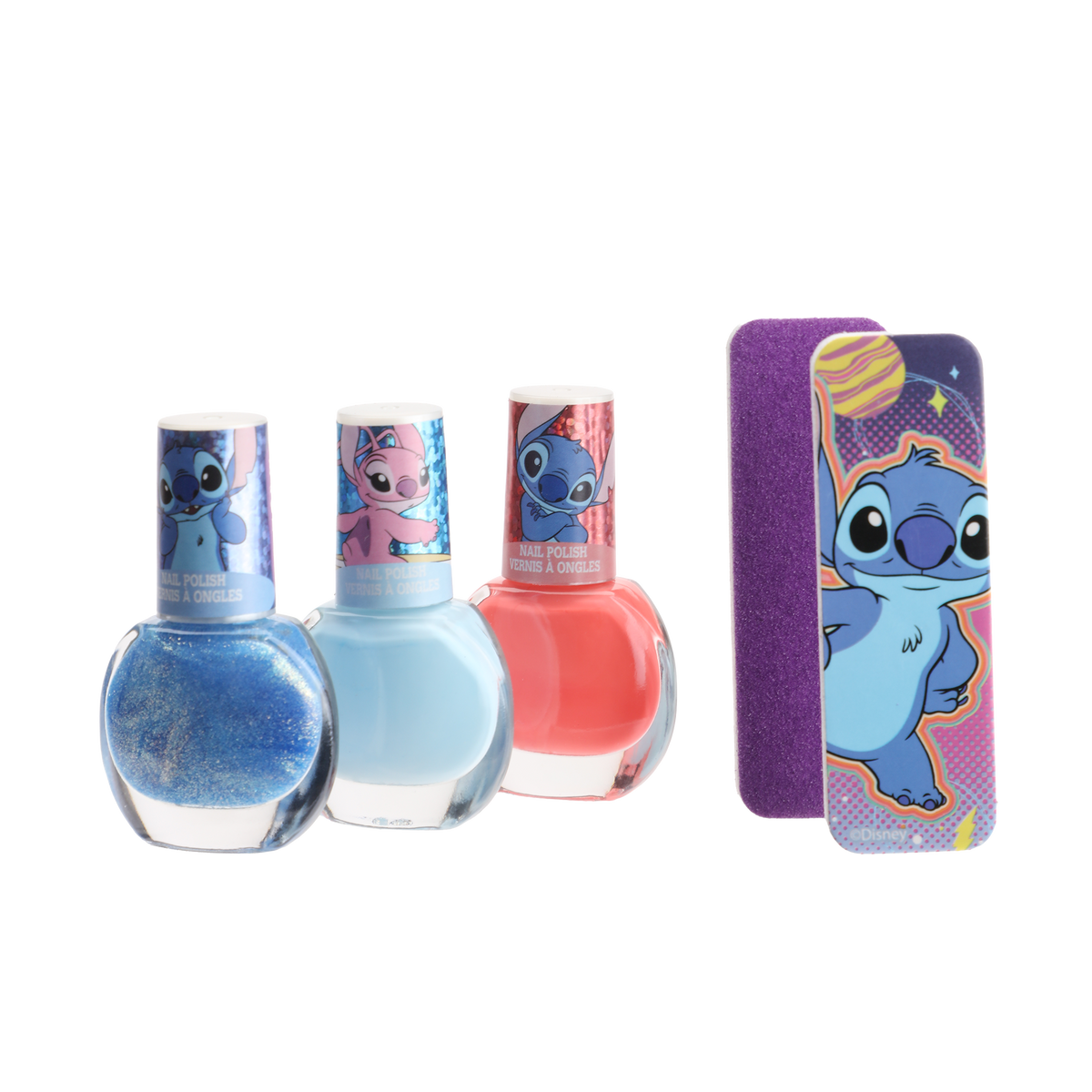 Kit de vernis à ongles Disney Stitch – 16 pièces
