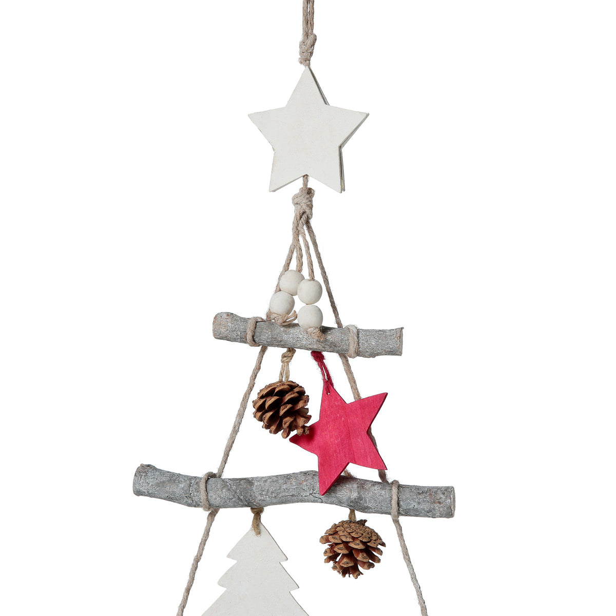 Sapin en bois à suspendre