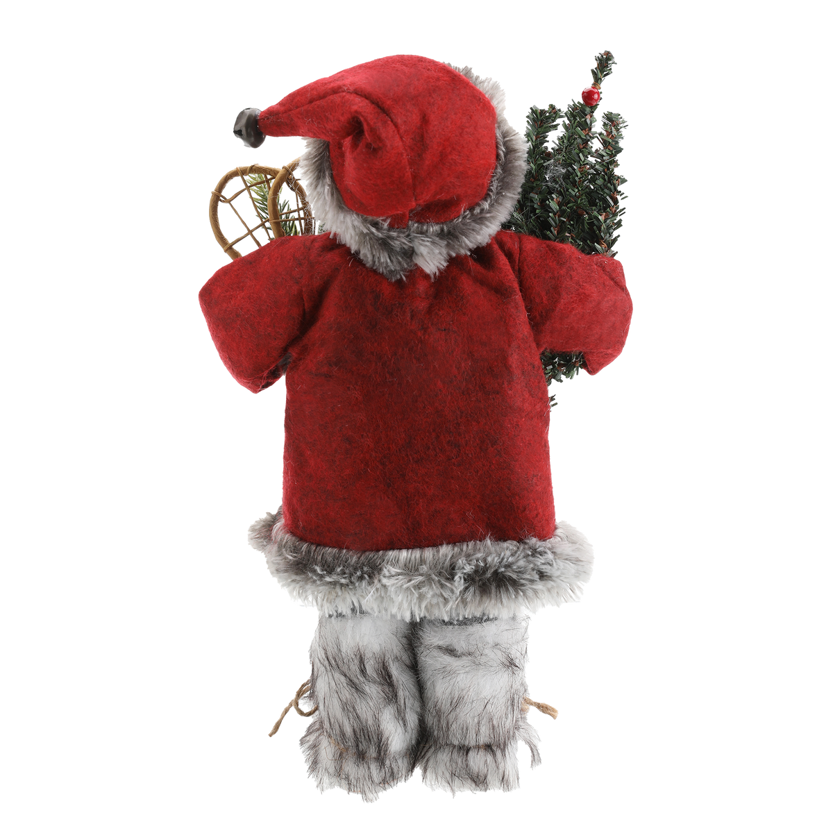 Décoration père-noël 40cm - Gris