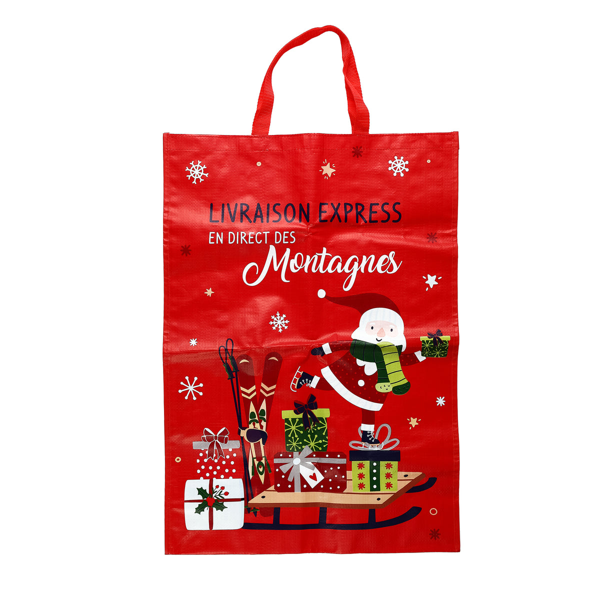 Sac shopping de Noël