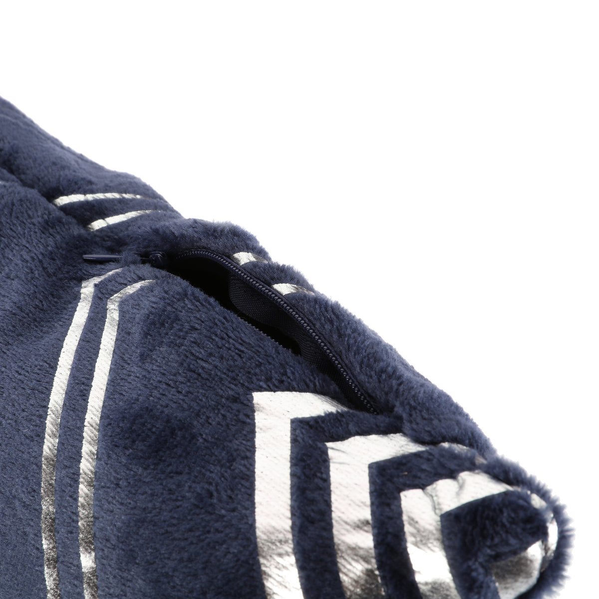 Coussin imprimé silver