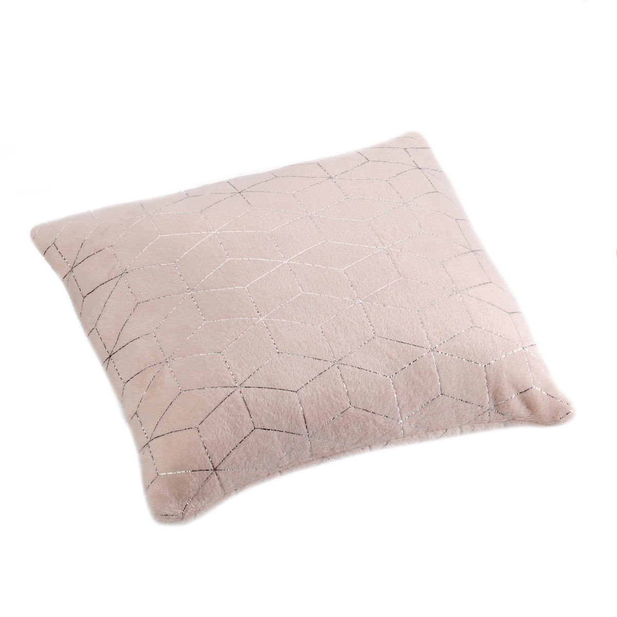 Coussin imprimé silver