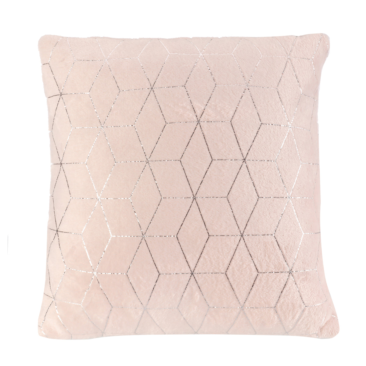 Coussin imprimé silver