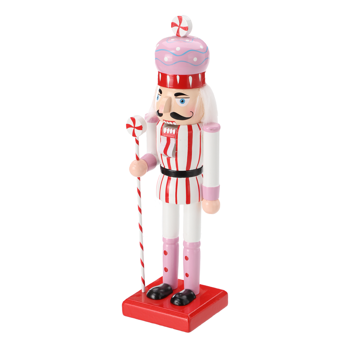 Figurine casse noisette de Noël - Blanc