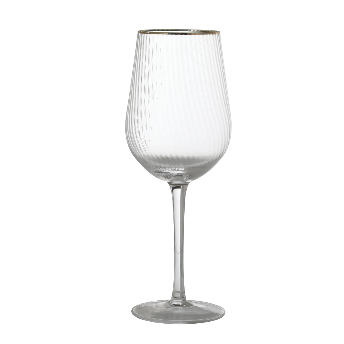3 verres à pieds bord doré