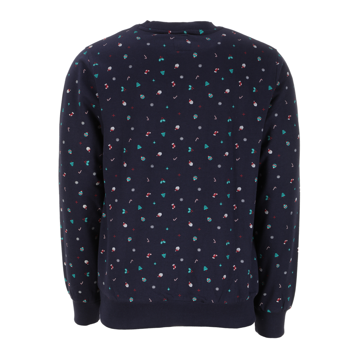 Sweat col rond de Noël - Bleu foncé