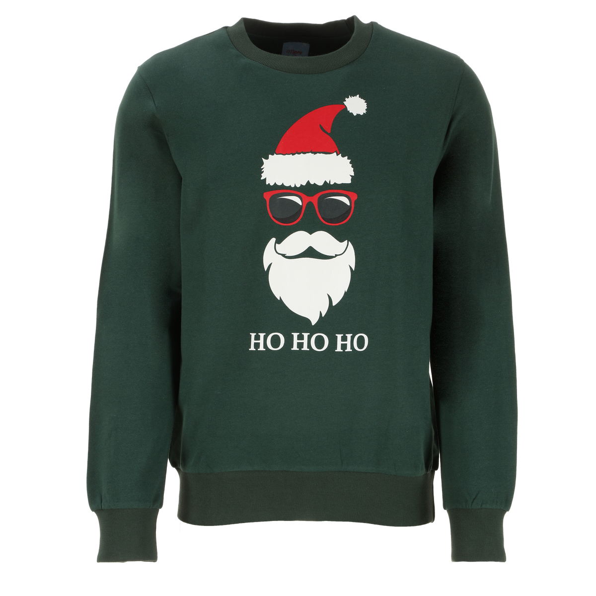 Sweat col rond de Noël - Gris