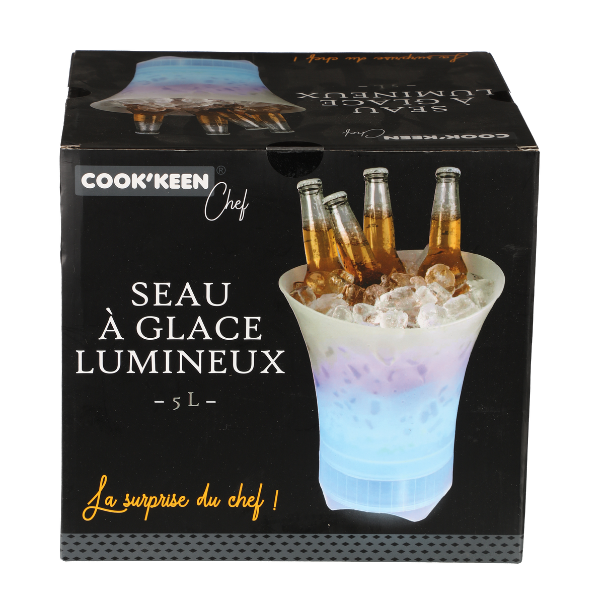 Seau à glace LED