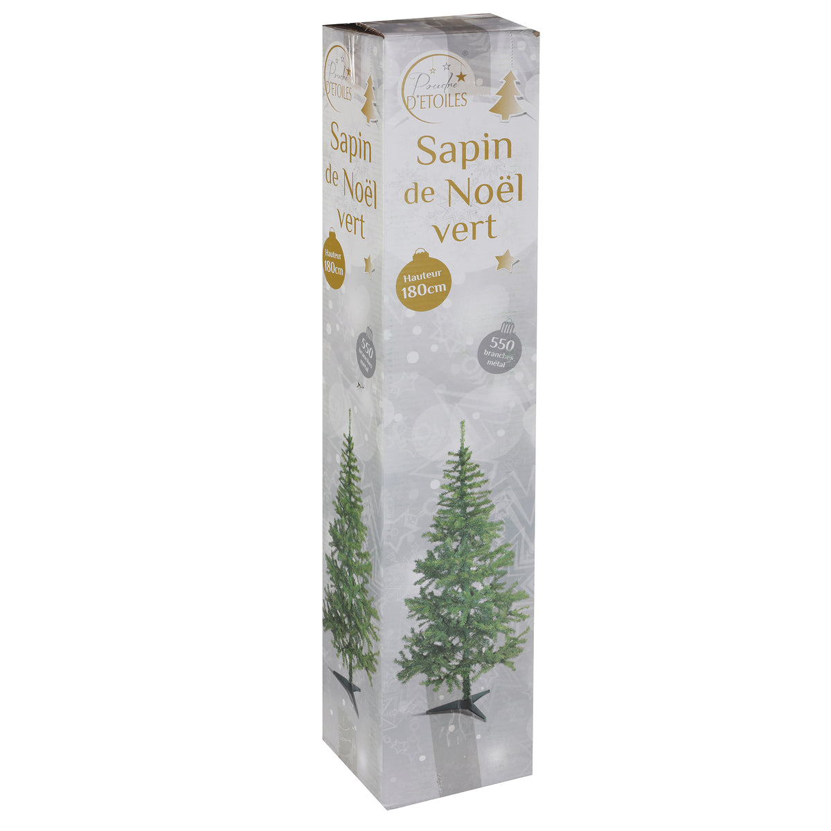 Sapin artificiel vert 1,8m