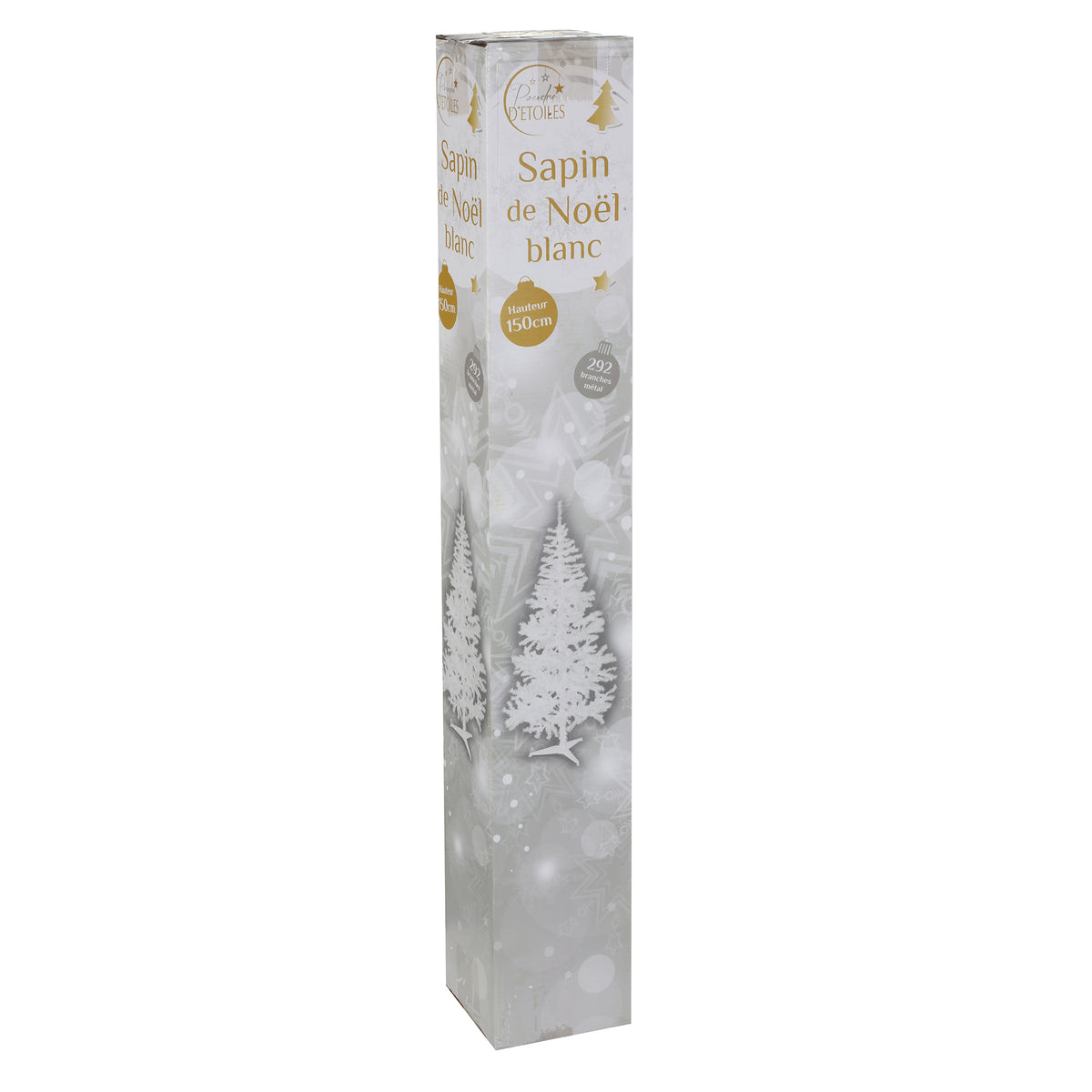 Sapin artificiel blanc 1,50m