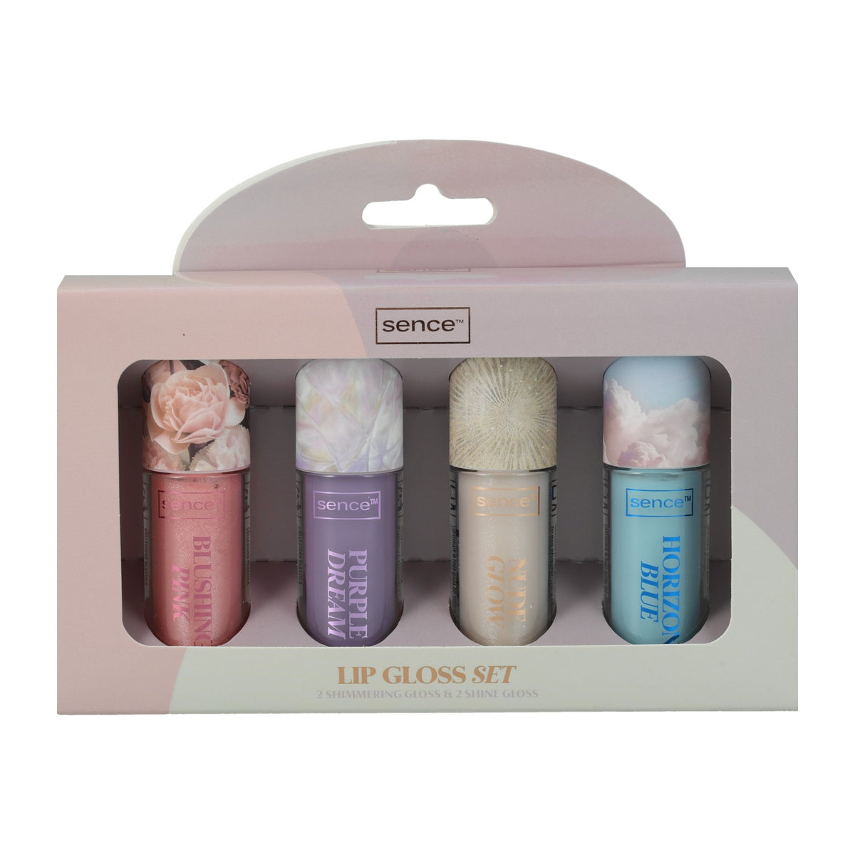 Coffret gloss à lèvres Divine Dreams - 4 pièces
