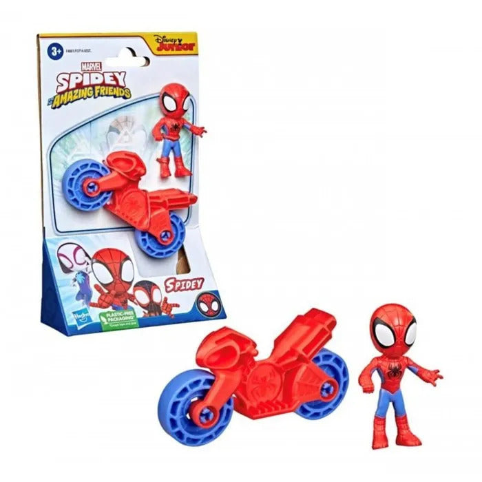 Figurine Spidey Roto avec véhicule Hasbro