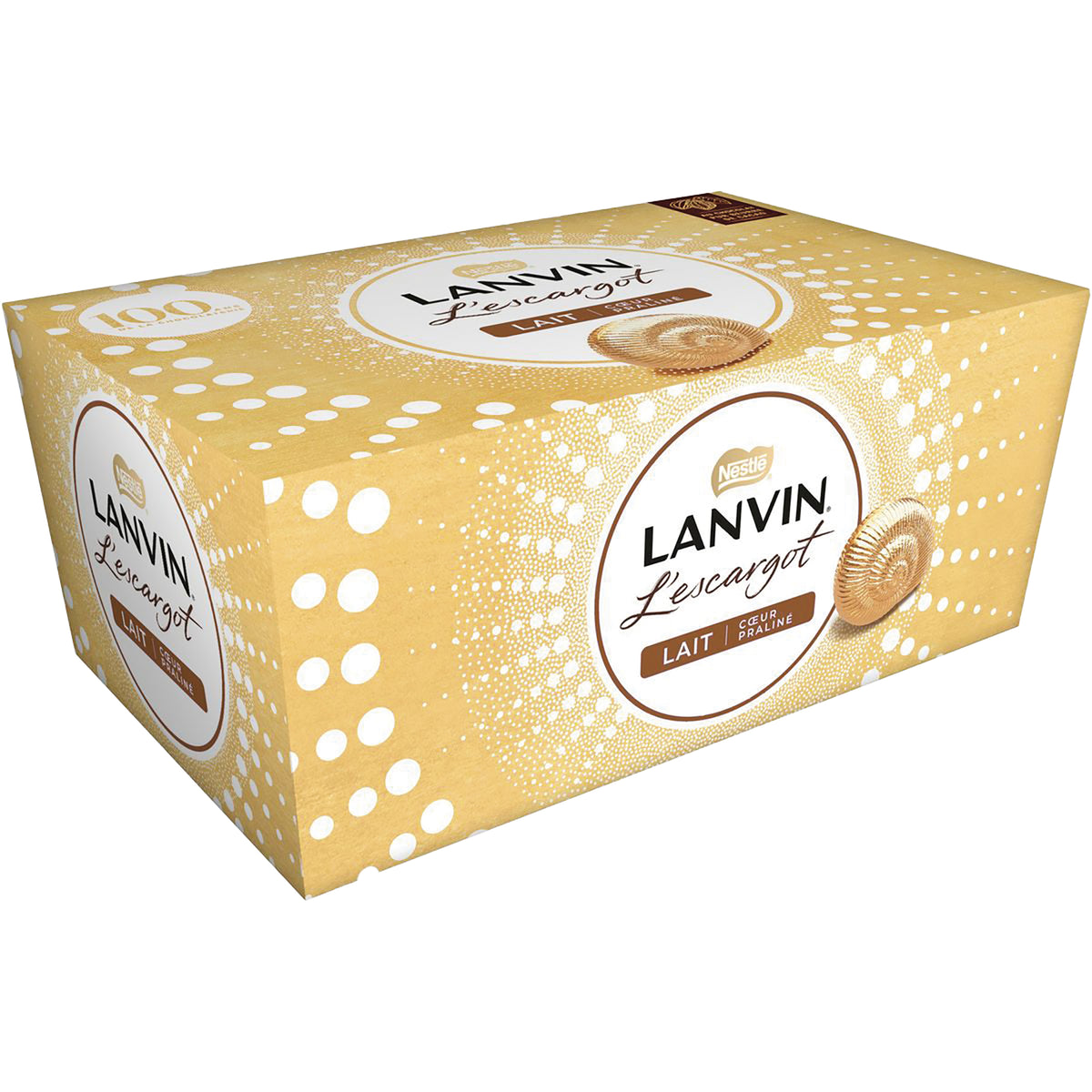 Boite de chocolats l'Escargot au lait