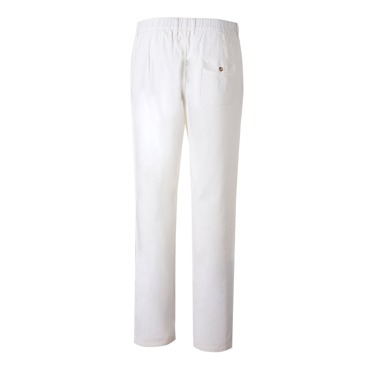 Pantalon avec broderie - Blanc